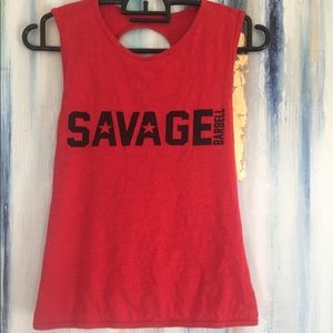 Savage crisscross crop